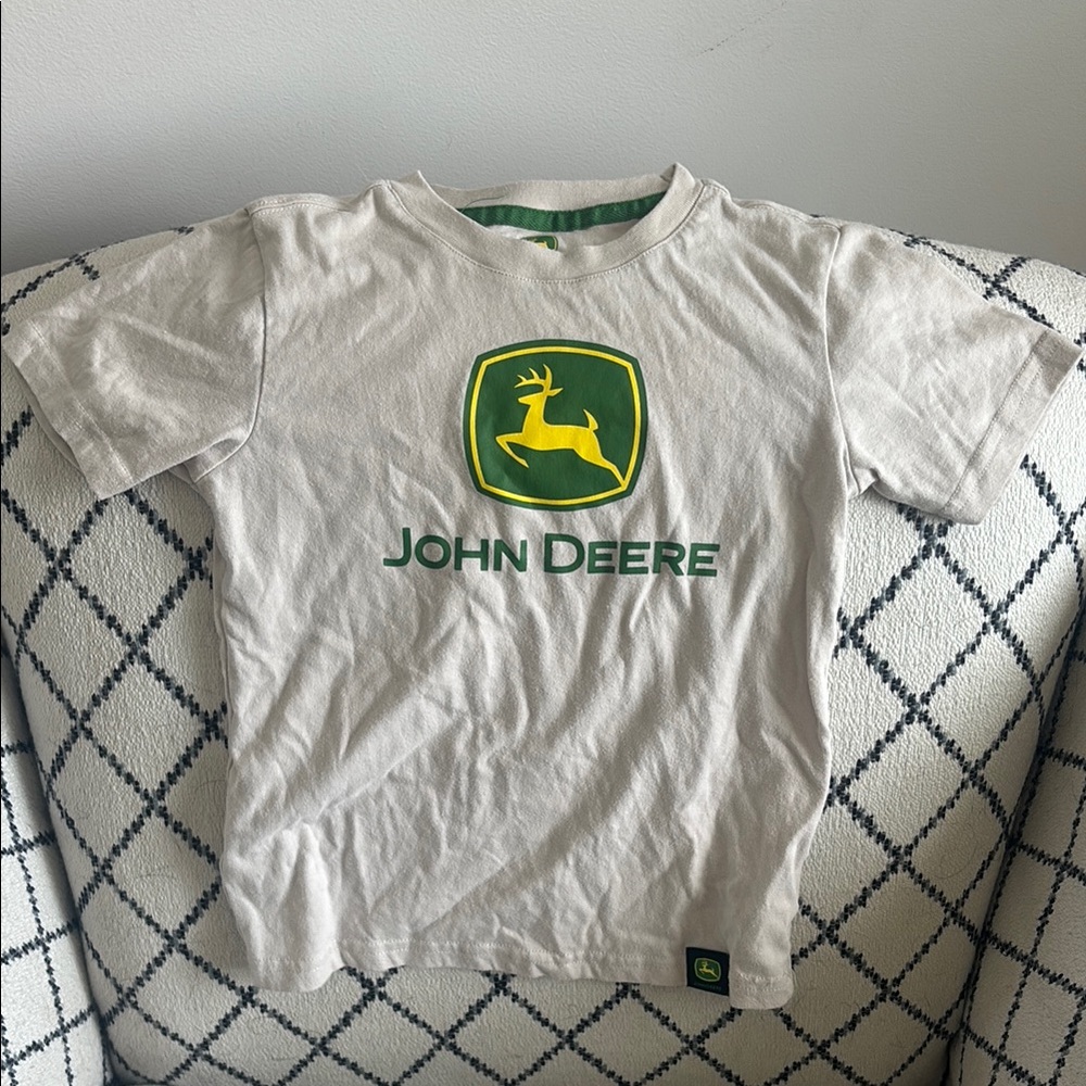 John Deere Kids Gray T-Shirt